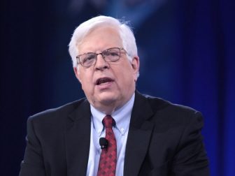 Dennis Prager speaking at the 2016 CPAC