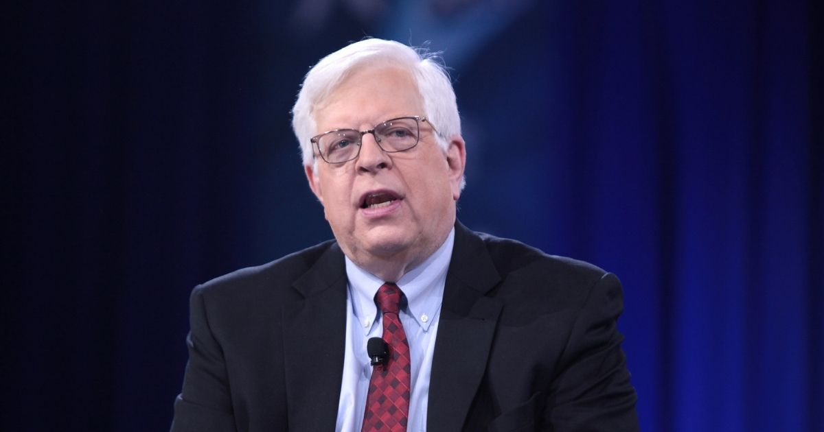 Dennis Prager speaking at the 2016 CPAC