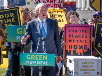 Green New Deal Rally in 2019