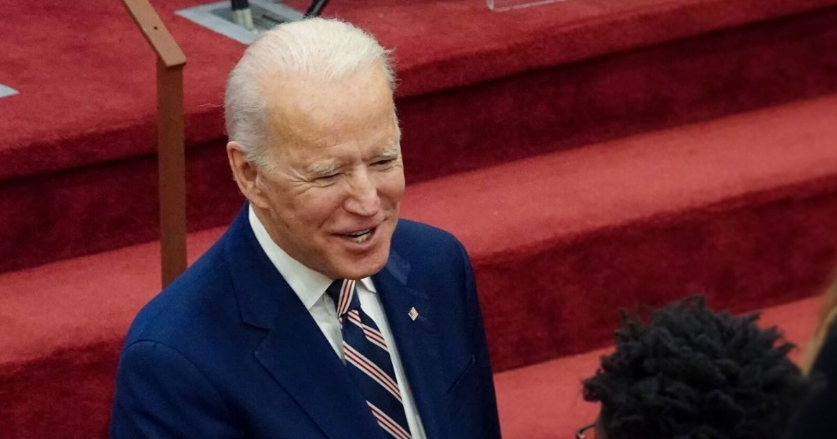 Democratic presidential nominee Joe Biden campaigning