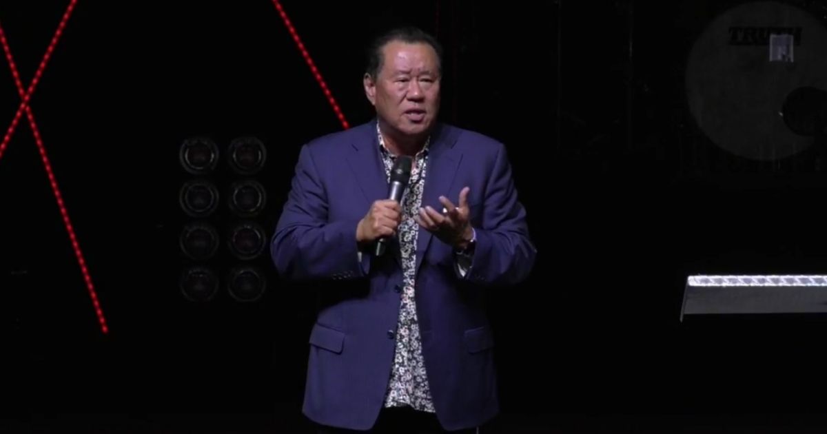 Ché Ahn, senior pastor of Harvest Rock Church in Pasadena, California, called Democratic Gov. Gavin Newsom's designation of churches in the state as "nonessential" blasphemous.