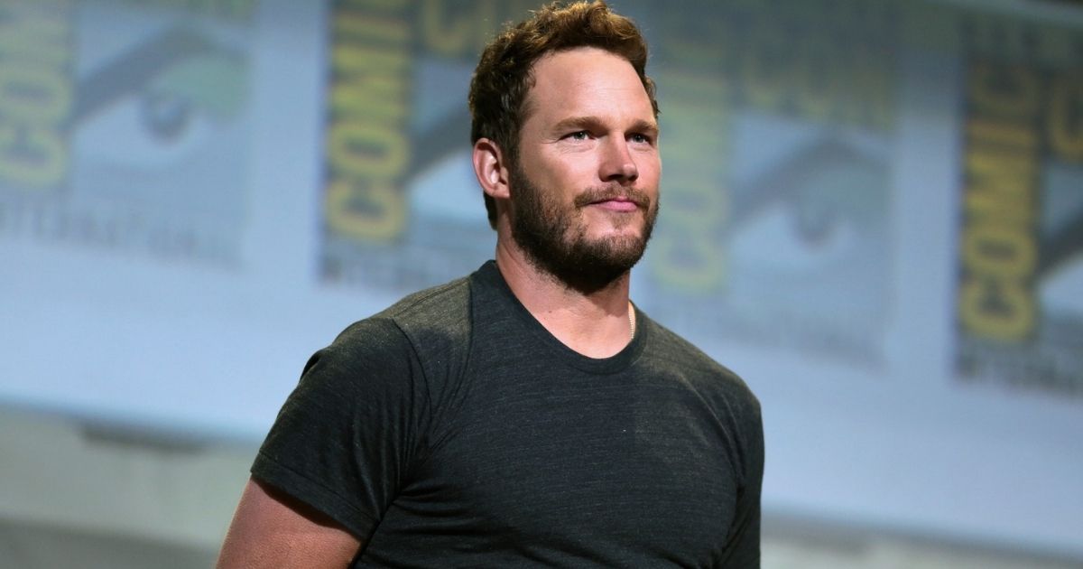 Chris Pratt speaking at the 2016 San Diego Comic Con International, for "Guardians of the Galaxy Vol. 2", at the San Diego Convention Center in San Diego, California.