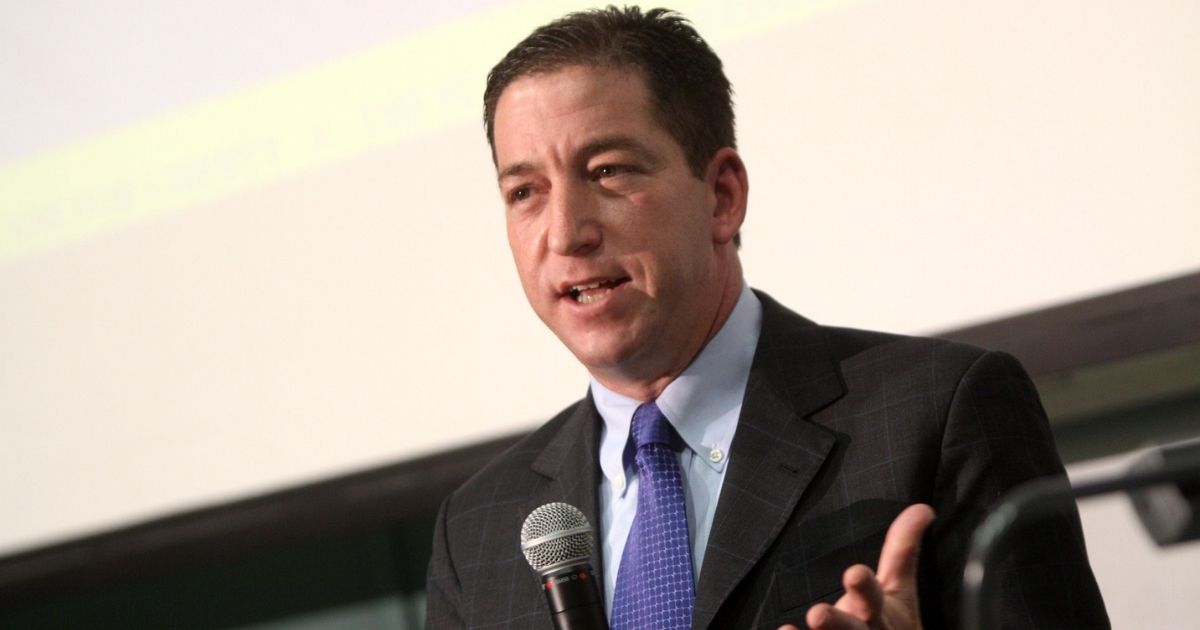 Glenn Greenwald speaking at the Young Americans for Liberty's Civil Liberties tour at the University of Arizona in Tucson, Arizona.
