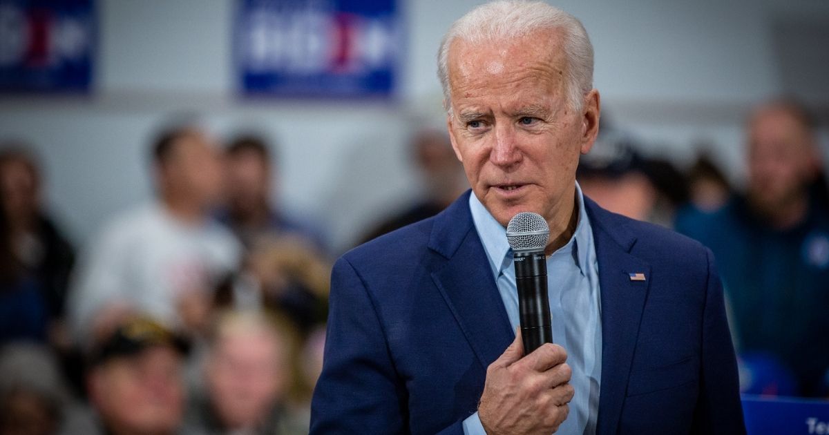 Vice President Joe Biden holds an event with voters in the gymnasium at McKinley Elementary School in Des Moines, where he addressed a number of issues including the recent escalation with Iran. Iowa member of Congress Abby Finkenauer was also on hand to announce her endorsement of Biden.