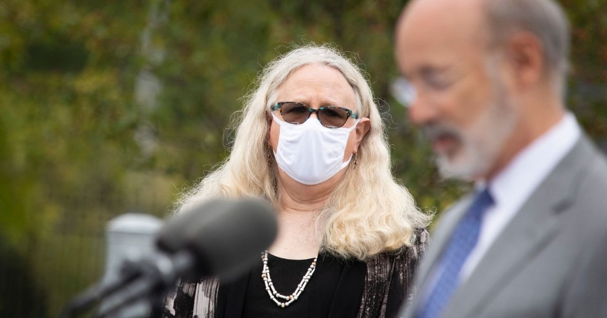 PA Secretary of Health Dr. Rachel Levine and Governor Wolf