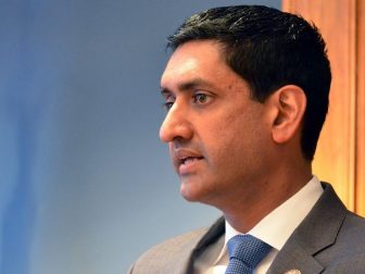 Representative Ro Khanna (D-CA) gives remarks during "Justice for Jamal: The United States and Saudi Arabia One Year After the Khashoggi Murder."