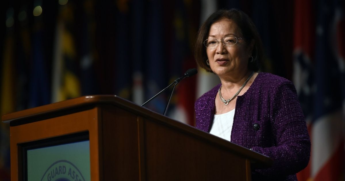 U.S. Sen. Mazie Hirono of Hawaii addresses the National Guard Association of the United States 138th General Conference, Baltimore, Md., Sept. 11, 2016. (U.S. Army National Guard photo by Sgt. 1st Class Jim Greenhill)
