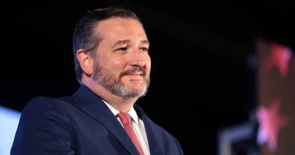 U.S. Senator Ted Cruz speaking with attendees at the 2019 Teen Student Action Summit hosted by Turning Point USA at the Marriott Marquis in Washington, D.C.