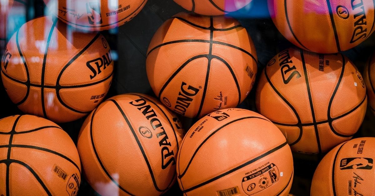 Brown Spalding basketballs