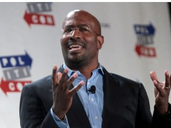 Van Jones speaking at the 2016 Politicon at the Pasadena Convention Center in Pasadena, California.