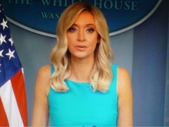 White House Press Secretary Kayleigh McEnany