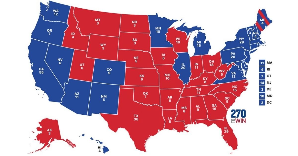 2020 Presidential Election Map