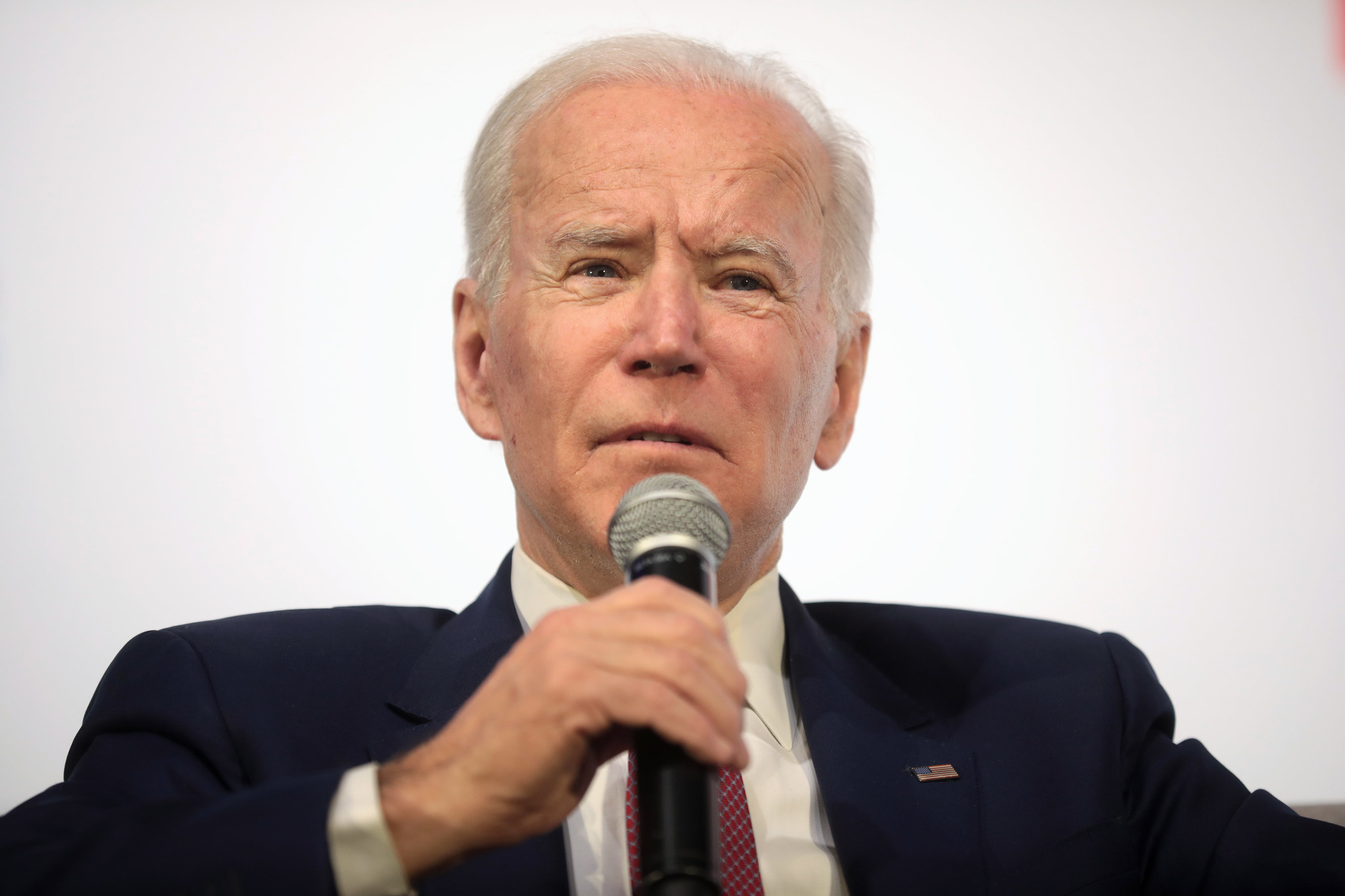 Former Vice President of the United States Joe Biden speaking with attendees at the Moving America Forward Forum hosted by United for Infrastructure at the Student Union at the University of Nevada, Las Vegas in Las Vegas, Nevada.