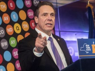 The inaugural ride of the Second Avenue Subway was led by Governor Andrew M. Cuomo on December 31, 2016.