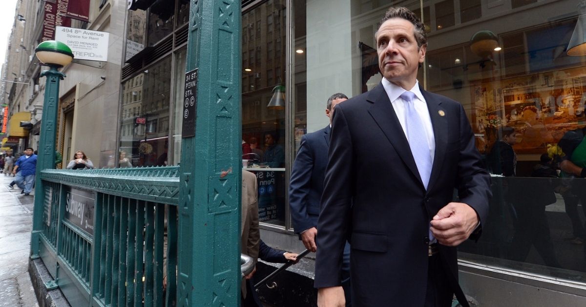 New York Governor Andrew M. Cuomo and MTA Chairman and CEO Thomas Prendergast rode an E train from Chambers St. to 34 St.-Penn Station on Thu., September 25, 2014 to assure New Yorkers that all security precautions are being taken, and that the subway system is safe amid reports of unspecified threats.