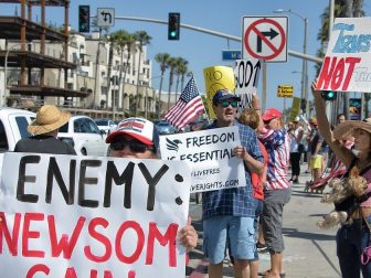 Huntington Beach Protest