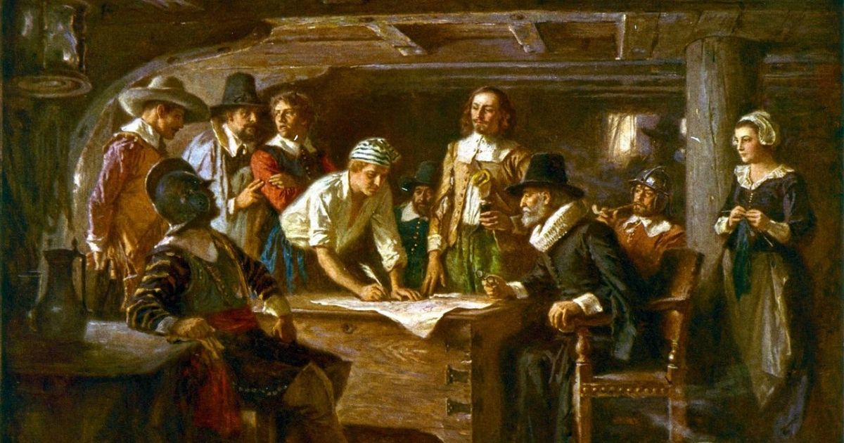 Mayflower Compact.