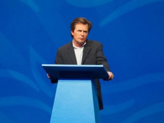 Michael J. Fox speaking at Lotusphere 2012