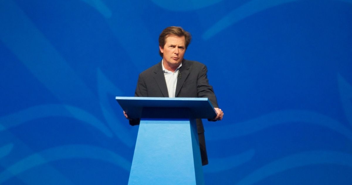 Michael J. Fox speaking at Lotusphere 2012