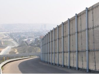 US Mexico Border - the secondary fence