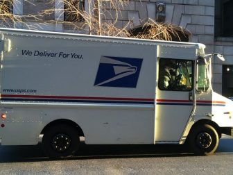 USPS mail delivery truck