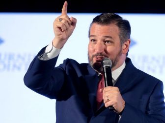 U.S. Senator Ted Cruz speaking with attendees at the 2019 Teen Student Action Summit hosted by Turning Point USA at the Marriott Marquis in Washington, D.C.