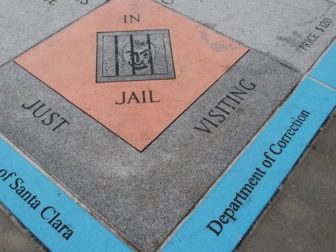 Just Visiting Jail Monopoly Space