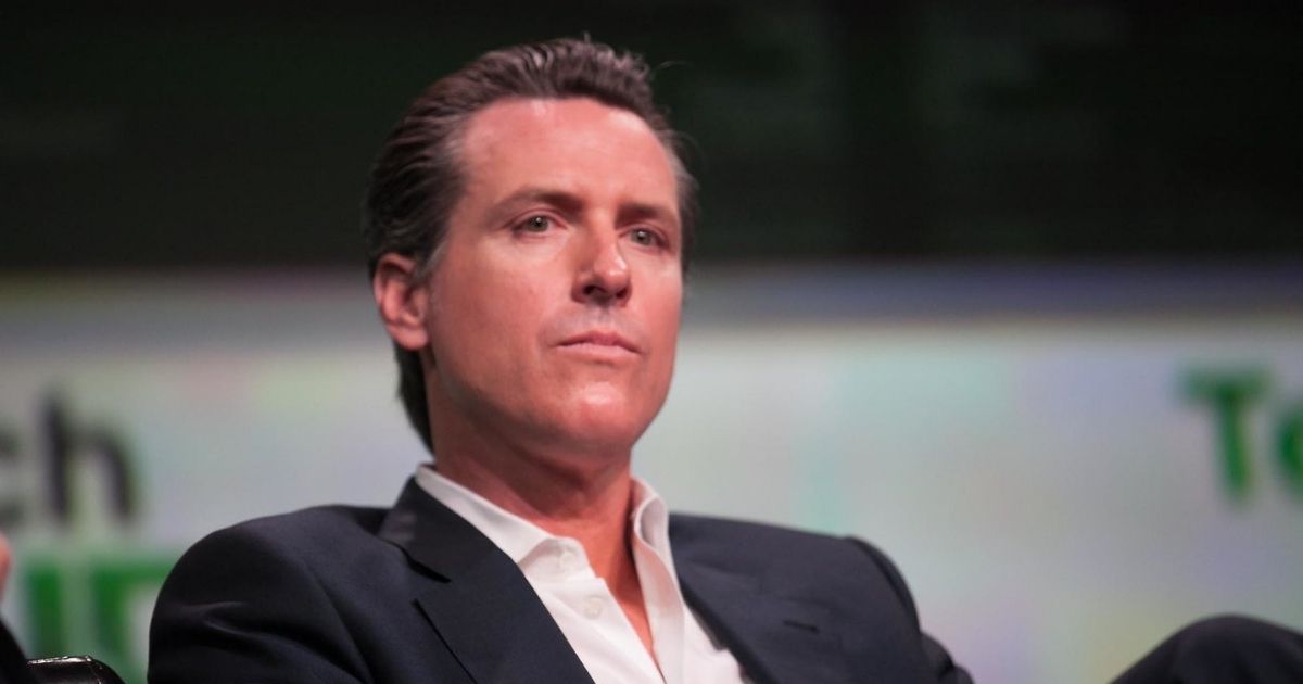 California Governor Gavin Newsom