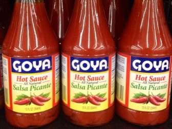GOYA Hot Sauce, Salsa Picante, 9/2014, by Mike Mozart of TheToyChannel and JeepersMedia on YouTube