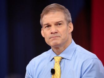 U.S. Congressman Jim Jordan speaking at the 2018 Conservative Political Action Conference (CPAC) in National Harbor, Maryland