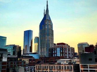 High rise buildings in Nashville