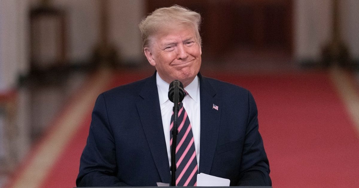 President Donald J. Trump addresses his remarks Thursday, Feb. 6, 2020 in the East Room of the White House, in response to being acquitted of two Impeachment charges. (Official White House Photo by Shealah Craighead)