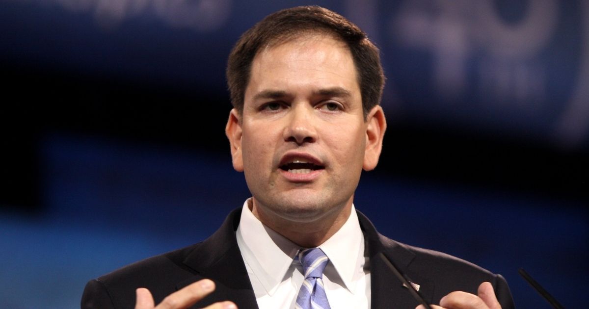 Senator Marco Rubio of Florida speaking at the 2013 Conservative Political Action Conference (CPAC) in National Harbor, Maryland.