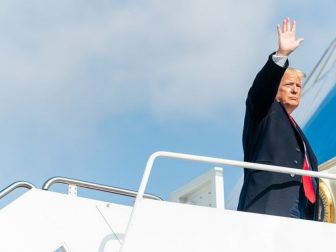 President Donald J. Trump arrives at Joint Base Andrews Air Force Base Wednesday, November 20, 2019, in Maryland, en route Austin, Texas. (Official White House Photo by Shealah Craighead)