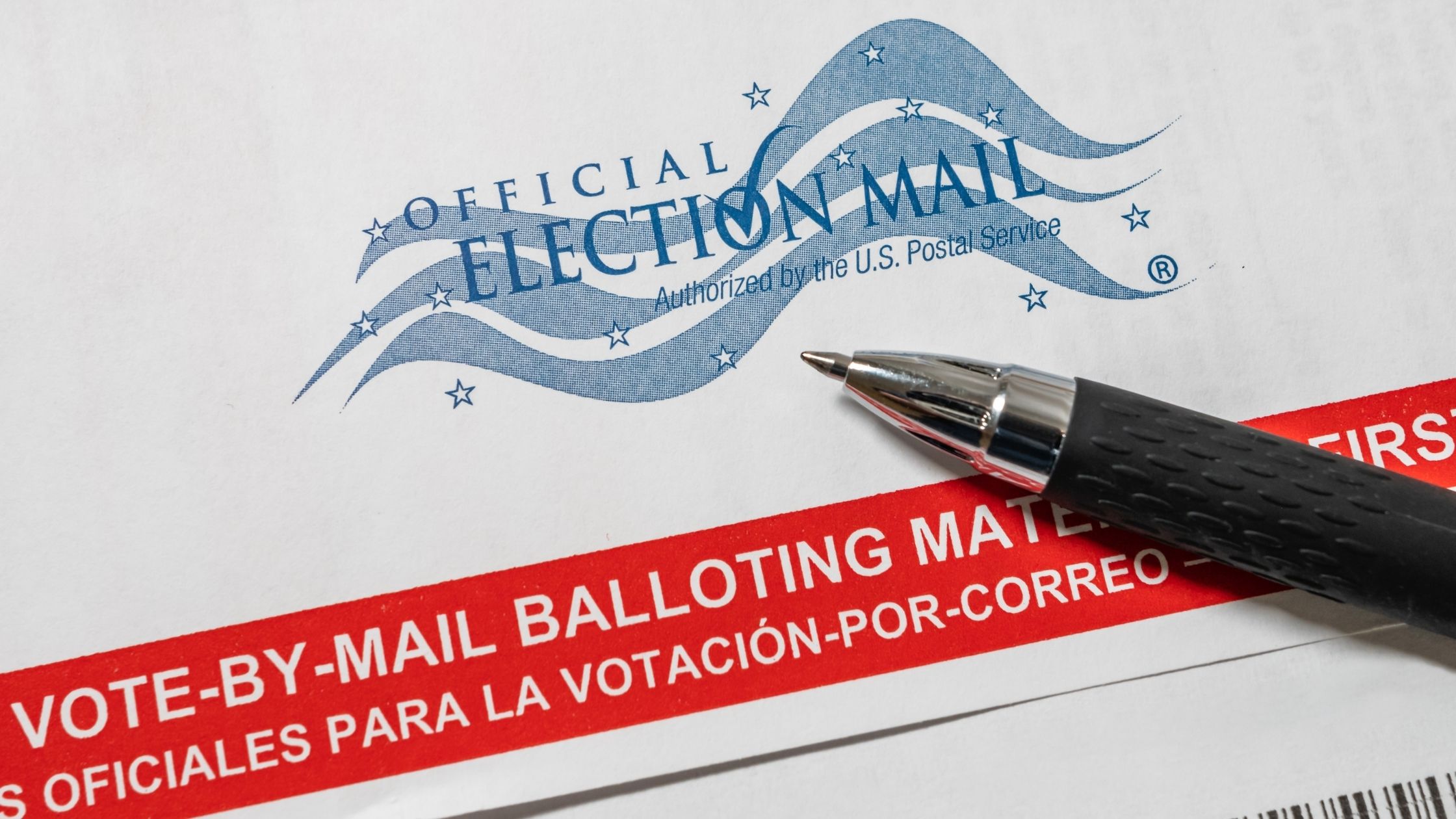 The above stock photo shows an election ballot in Florida on July 31.