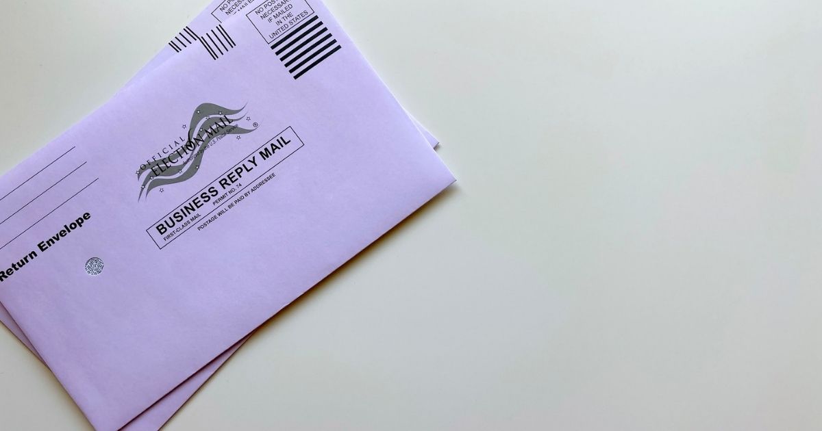 American election mail envelopes