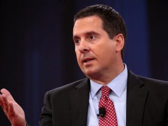 House Intelligence Committee Chairman Devin Nunes speaking at the 2018 Conservative Political Action Conference (CPAC) in National Harbor, Maryland.