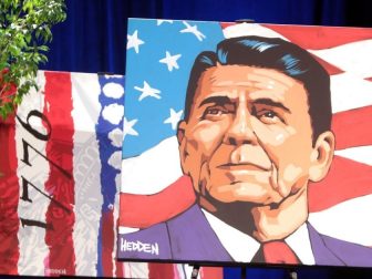 Ronald Reagan painting