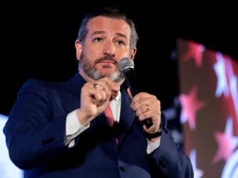U.S. Senator Ted Cruz speaking with attendees at the 2019 Teen Student Action Summit hosted by Turning Point USA at the Marriott Marquis in Washington, D.C.