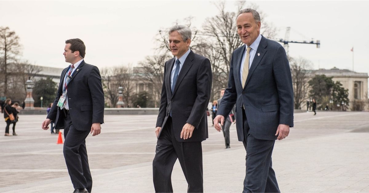 Schumer meets with Judge Merrick Garland