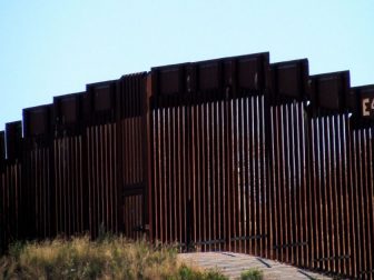 AZ Border Wall near Nogales