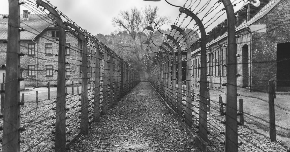 Pathway at Auschwitz