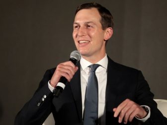 Jared Kushner speaking with attendees at the 2019 Teen Student Action Summit hosted by Turning Point USA at the Marriott Marquis in Washington, D.C.