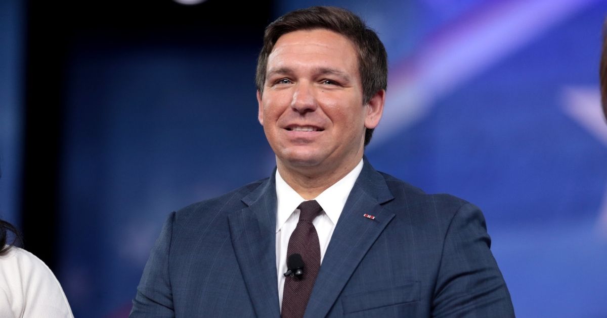 U.S. Congressman Ron DeSantis of Florida speaking at the 2017 Conservative Political Action Conference (CPAC) in National Harbor, Maryland.