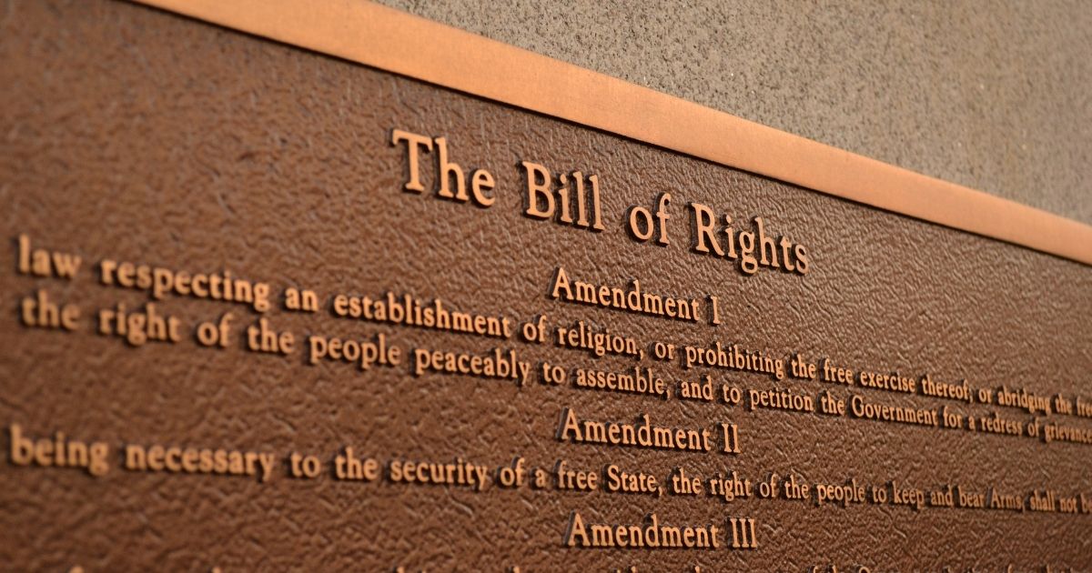 The Bill of Rights Plaque