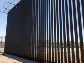 Border Wall near the Calexico Port of Entry