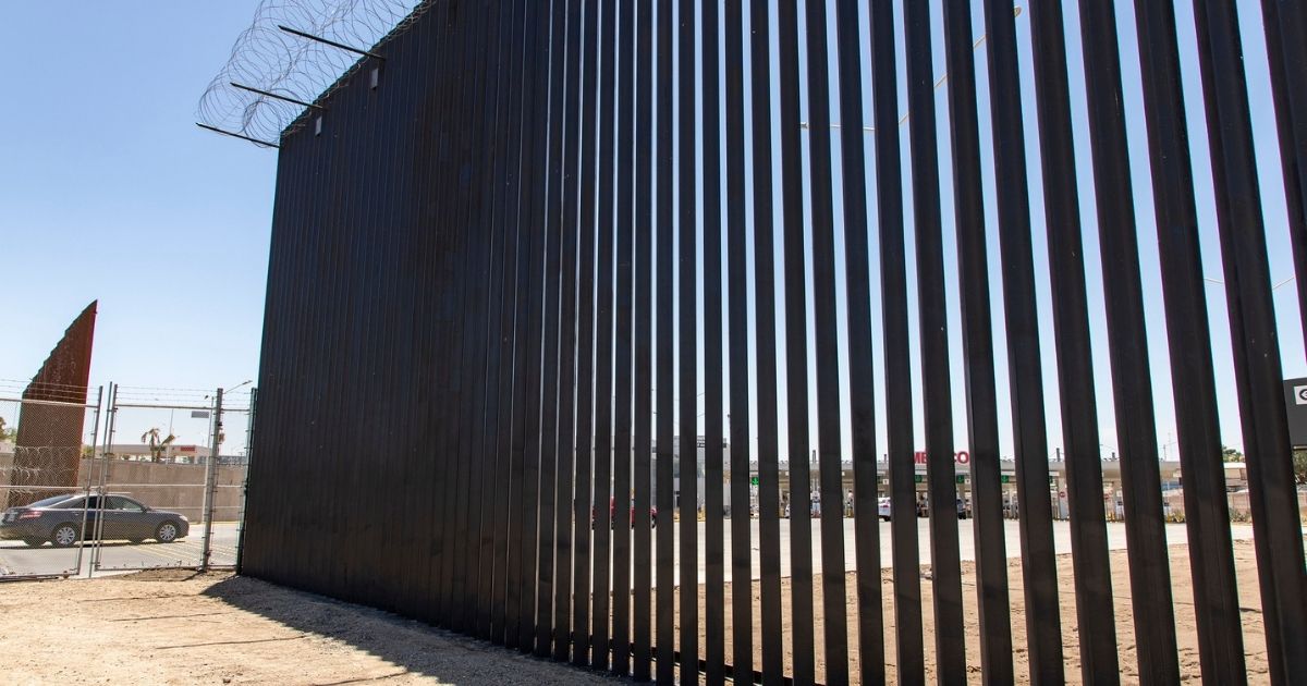 Border Wall near the Calexico Port of Entry