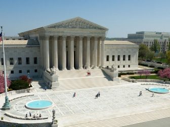 The above stock image shows the U.S. Supreme Court building in Washington D.C.