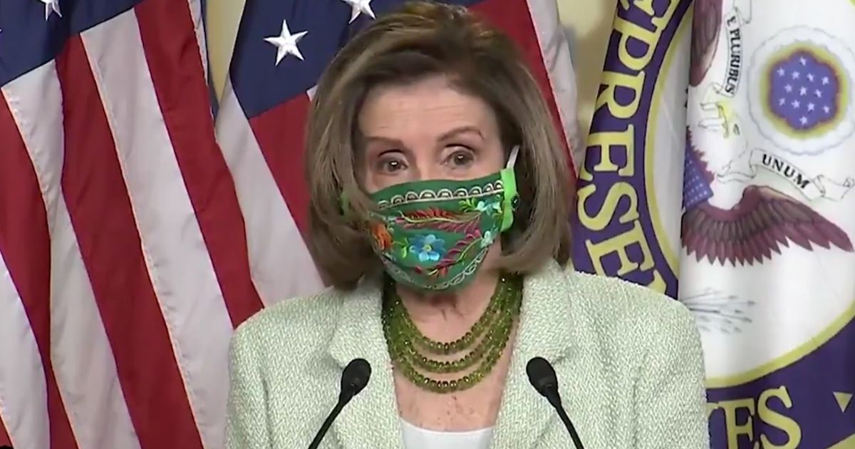 Democratic House Speaker Nancy Pelosi delivers remarks on the controversial "For the People Act," H.R. 1.