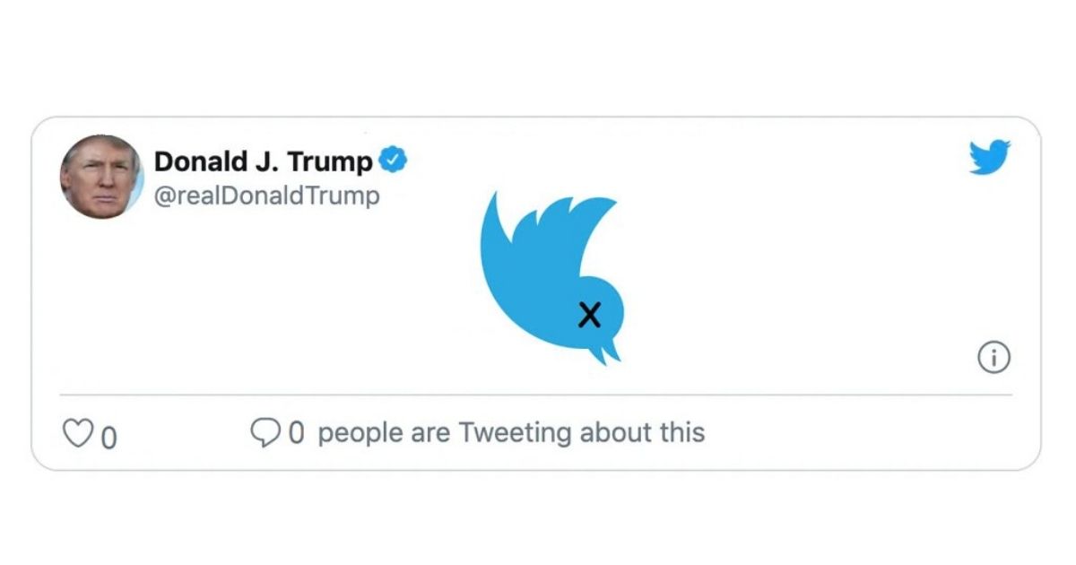 Trump Suspended for Life on Twitter